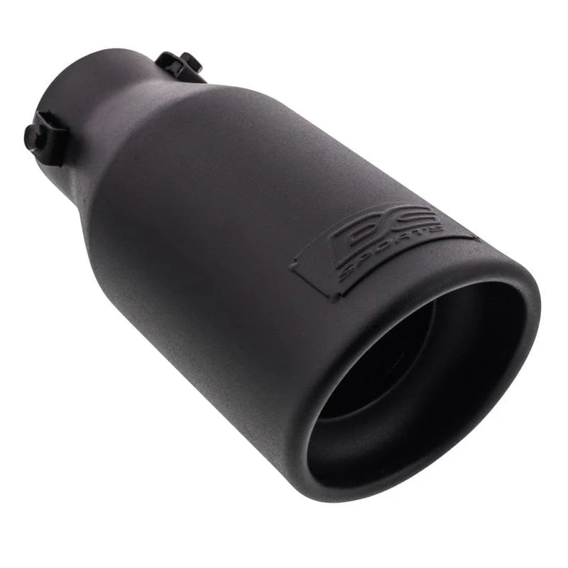 DC Sports 2.25" Black Powder Coated Stainless Steel Bolt-On Exhaust Tip