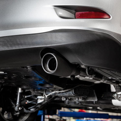 DC Sports 2.25" Black Powder Coated Stainless Steel Bolt-On Exhaust Tip