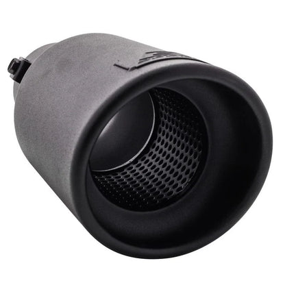 DC Sports 2.25" Black Powder Coated Stainless Steel Bolt-On Exhaust Tip
