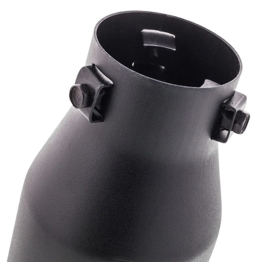 DC Sports 2.25" Black Powder Coated Stainless Steel Bolt-On Exhaust Tip