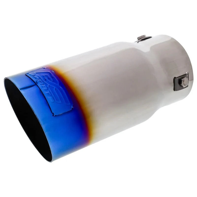 DC SPORTS BURNT BOLT ON SLANT CUT EXHAUST TIP 2.875"/3.5"