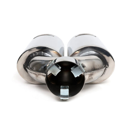 DC Sports 2.375" Polished Stainless Steel Bolt-On Exhaust Tip