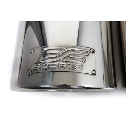 DC Sports 2.375" Polished Stainless Steel Bolt-On Exhaust Tip