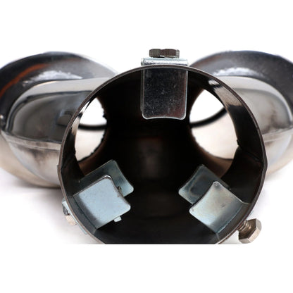 DC Sports 2.375" Polished Stainless Steel Bolt-On Exhaust Tip