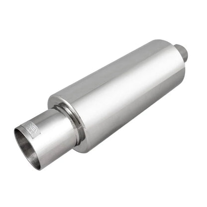 DC Sports 2" Stainless Steel Muffler|Silencer w/ Straight Tip Universal