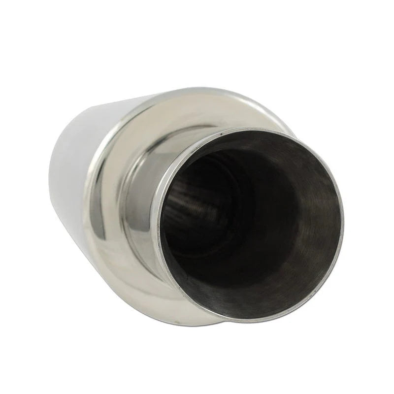 DC Sports 2" Stainless Steel Muffler|Silencer w/ Straight Tip Universal