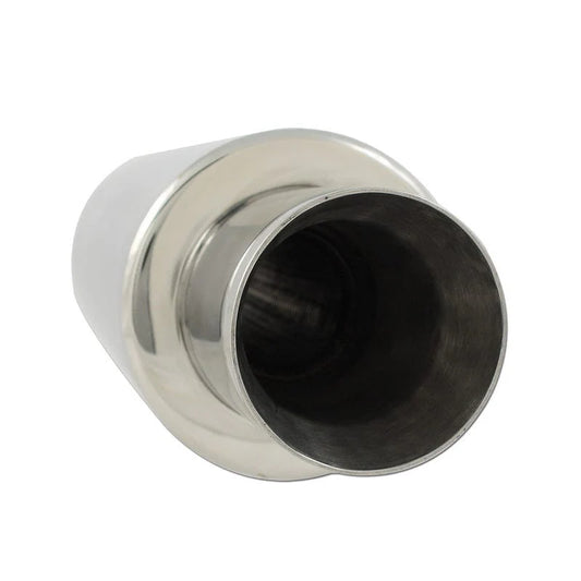 DC Sports 2" Stainless Steel Muffler|Silencer w/ Straight Tip Universal