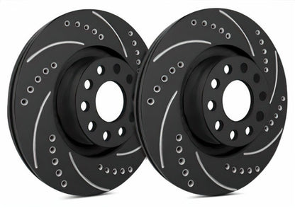 SP PERFORMANCE DRILLED & SLOTTED FRONT ROTORS (ACURA)