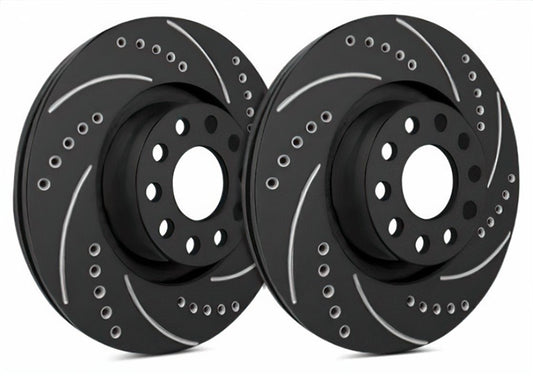 SP PERFORMANCE DRILLED & SLOTTED FRONT ROTORS (ACURA)