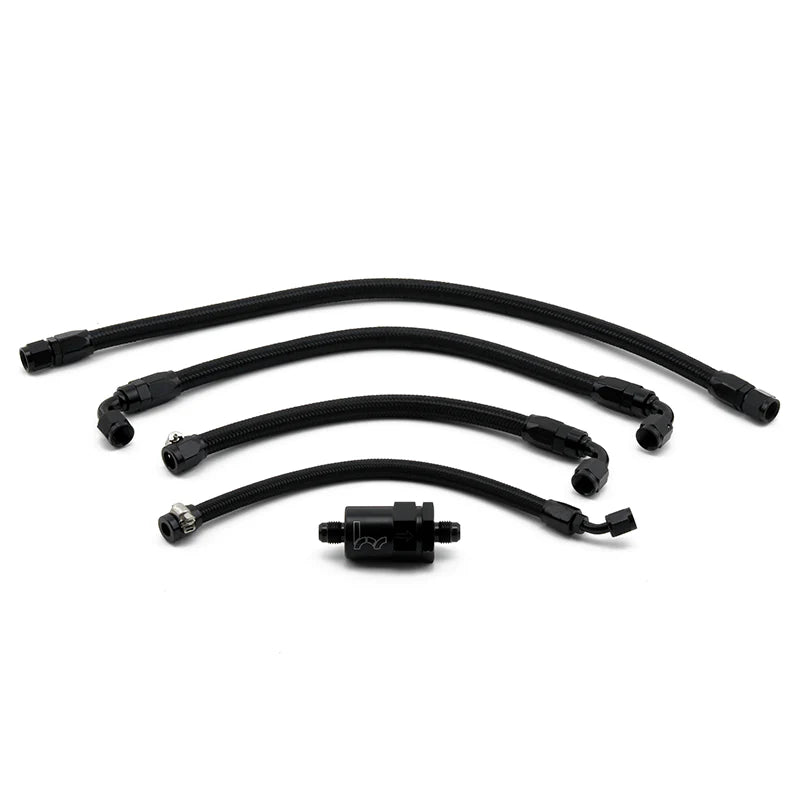 Hybrid Racing K-Series Swap Tucked Fuel Line Kit (Civic 92-00/Integra 94-01)