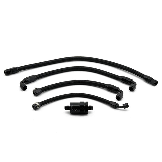 Hybrid Racing K-Series Swap Tucked Fuel Line Kit (Civic 92-00/Integra 94-01)
