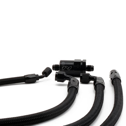 Hybrid Racing K-Series Swap Tucked Fuel Line Kit (Civic 92-00/Integra 94-01)