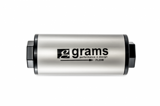 Grams Performance Fuel Filter 100 Micron (-8AN)