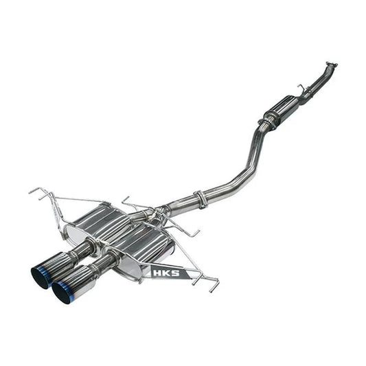 HKS Legamax Premium Exhaust (Honda Civic Hatchback 16-20)