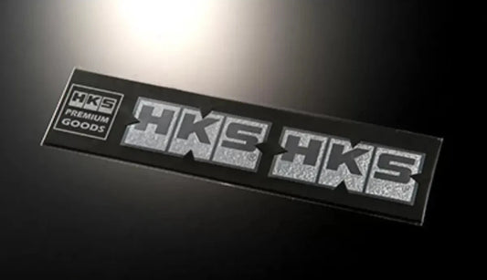 HKS Emboss Sticker - 2pcs