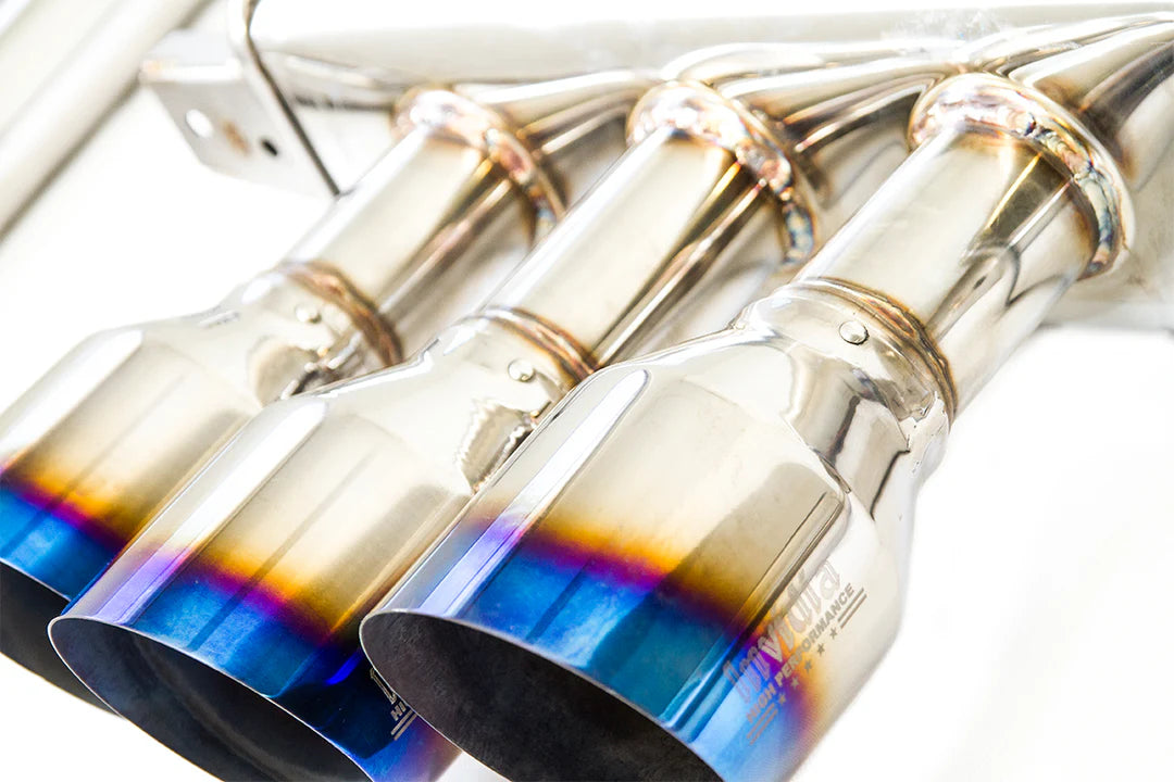 Invidia Q300 Catback Exhaust w/ Triple Titanium Tip (Honda Civic Type-R 17-21)