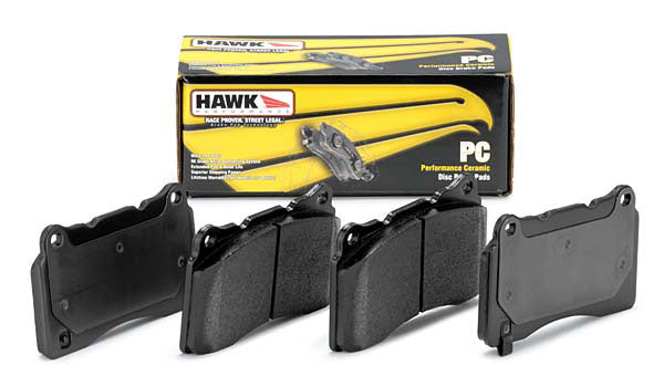 HAWK PERFORMANCE CERAMIC FRONT BRAKE PADS (CIVIC/CRX)