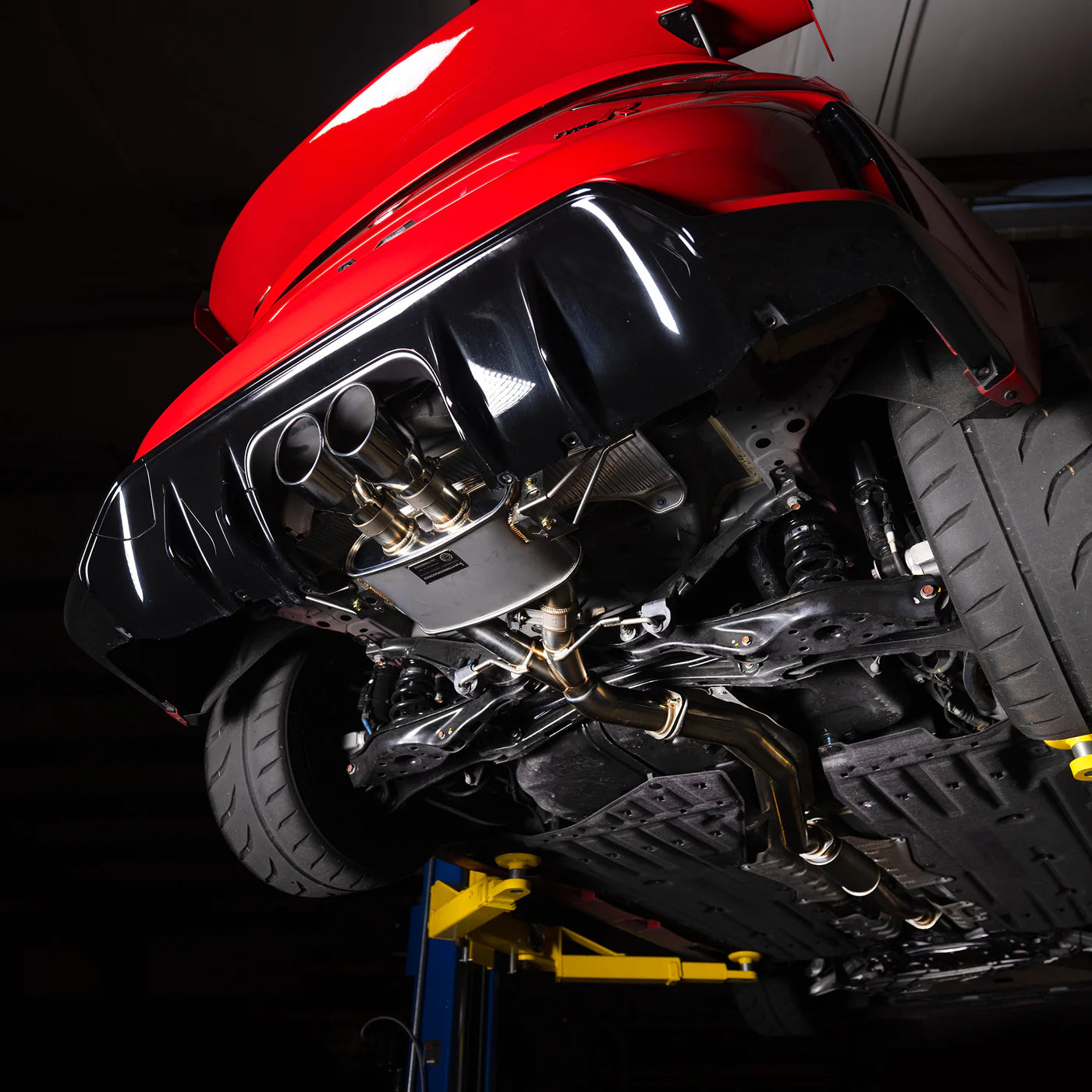 Hybrid Racing Formula Exhaust System Blown Tip Design (FL5 Civic Type-R 17-21)