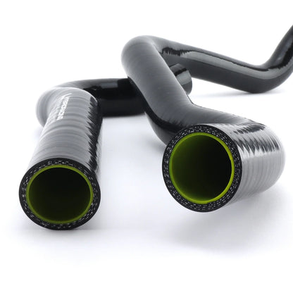 Hybrid Racing Silicone Radiator Hoses Black Honda Civic SI 99-00