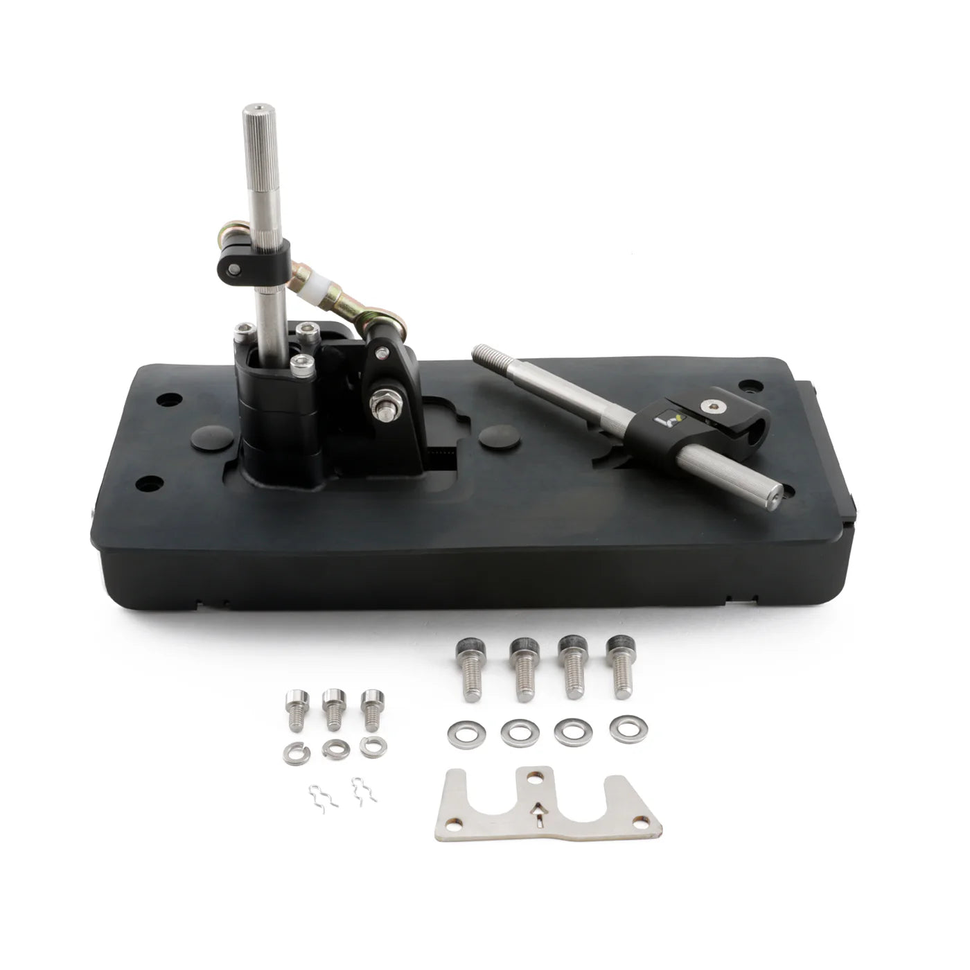 HYBRID RACING Z3 K-SERIES SWAP BLACK BOLT-IN SHORT SHIFTER ASSEMBLY (K20Z3)