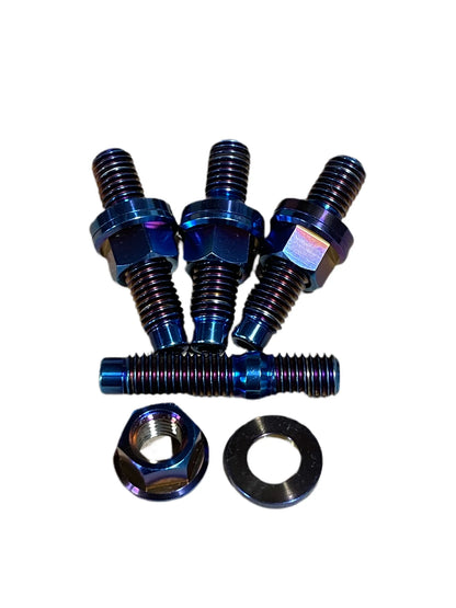 PLM Titanium Turbo to Manifold Stud Kit M10 x 1.5mm