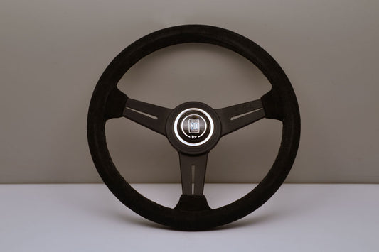 Nardi Classic Steering Wheel Black on Black w/ Black Coated Aluminum Spoke (330mm)
