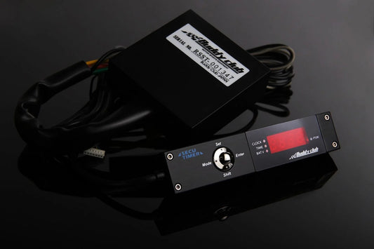 Buddy Club Black Turbo Timer with Security Lock