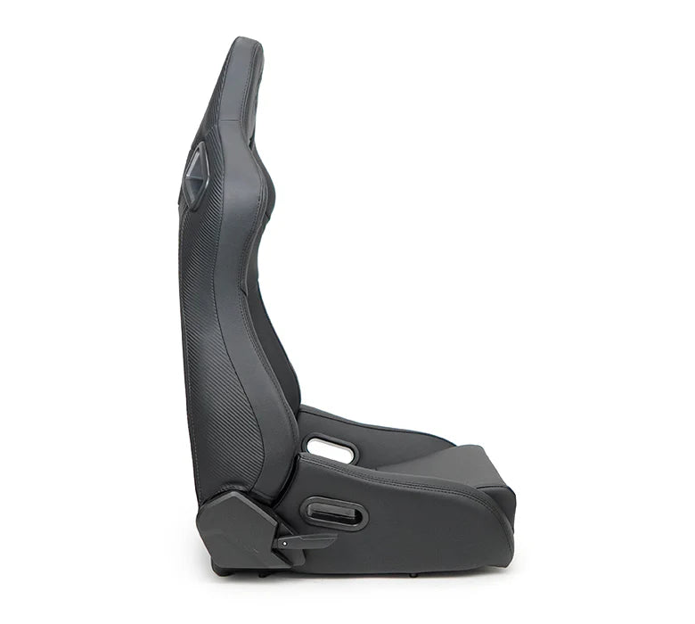 NRG Omega Reclinable Racing Seat (Black)