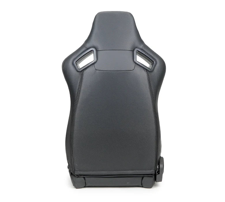 NRG Omega Reclinable Racing Seat (Black)