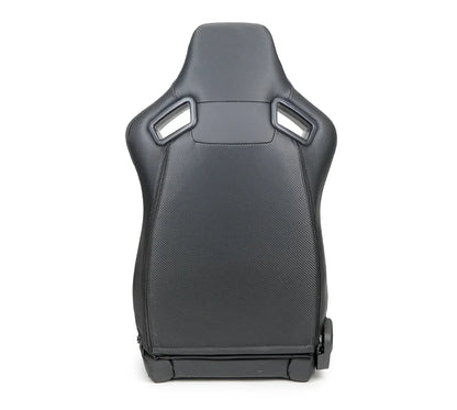 NRG Omega Reclinable Racing Seat (Black)