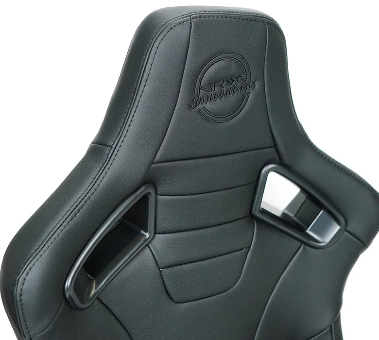 NRG Omega Reclinable Racing Seat (Black)