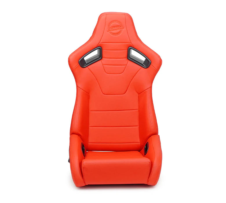 NRG Omega Reclinable Racing Seat (Red)