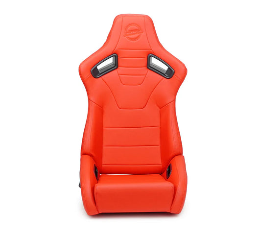 NRG Omega Reclinable Racing Seat (Red)