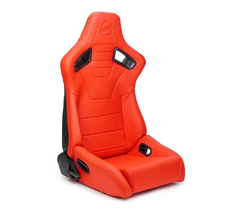 NRG Omega Reclinable Racing Seat (Red)