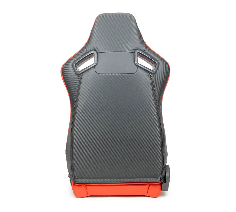NRG Omega Reclinable Racing Seat (Red)