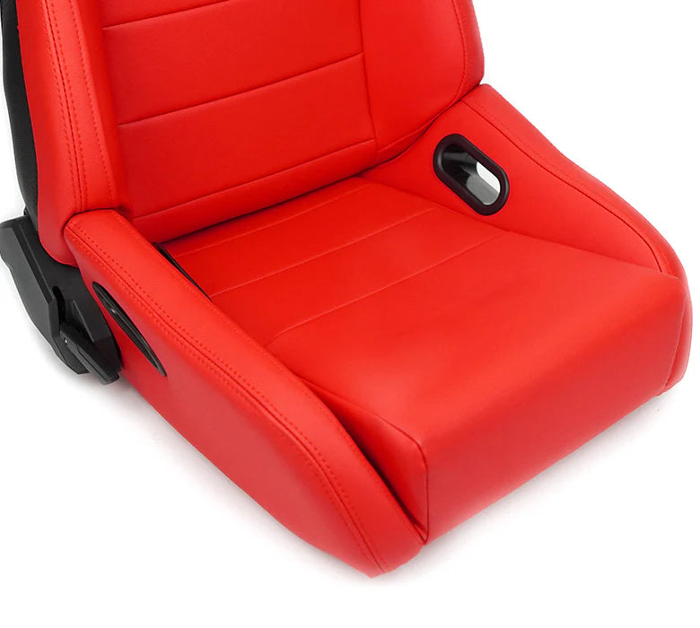 NRG Omega Reclinable Racing Seat (Red)
