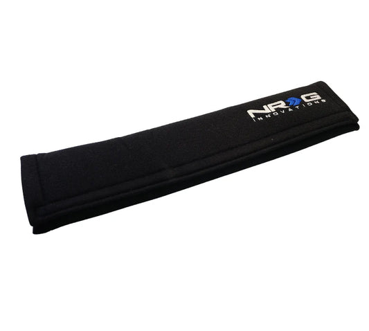 NRG Seat Belt Pads 3.5" Wide X 17.3" 1 Piece Long (Black)
