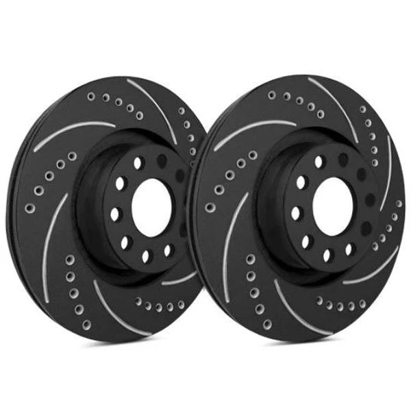 SP PERFORMANCE DRILLED AND SLOTTED REAR ROTORS (ACURA)