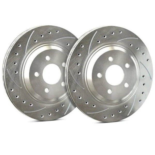 SP PERFORMANCE DRILLED AND SLOTTED REAR ROTORS (ACURA)
