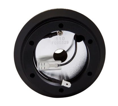 NRG Short Steering Wheel Adaptor Hub Black (Honda Civic | Honda Accord | Acura Integra)