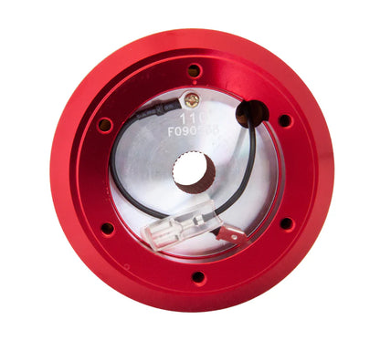 NRG Short Steering Wheel Adaptor Hub Red (Honda Civic | Honda Accord | Acura Integra)