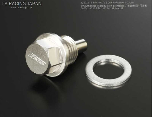 J'S RACING MAGNETIC TRANSMISSION DRAIN BOLT