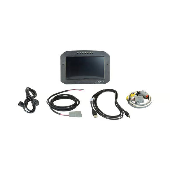 AEM Electronics CD-7FL Carbon Logging Flat Panel Digital Dash Display