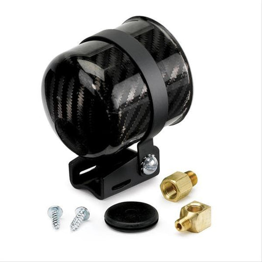 AutoMeter Gauge Mount 2-5/8in. Carbon Fiber Pedestal Cup for Mechanical Gauge