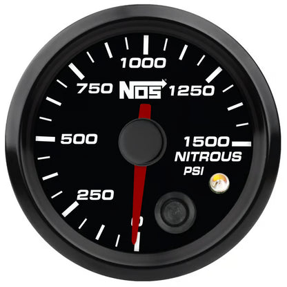 NOS/Nitrous Oxide System 2-1/16 NOS NITROUS PRES GAUGE-BLK