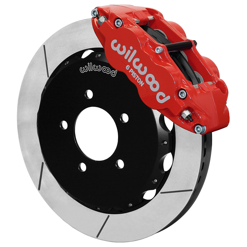 WILWOOD FORGED NARROW SUPERLITE 6R FRONT BIG BRAKE KIT (Civic 06-11/CRZ 2010+)