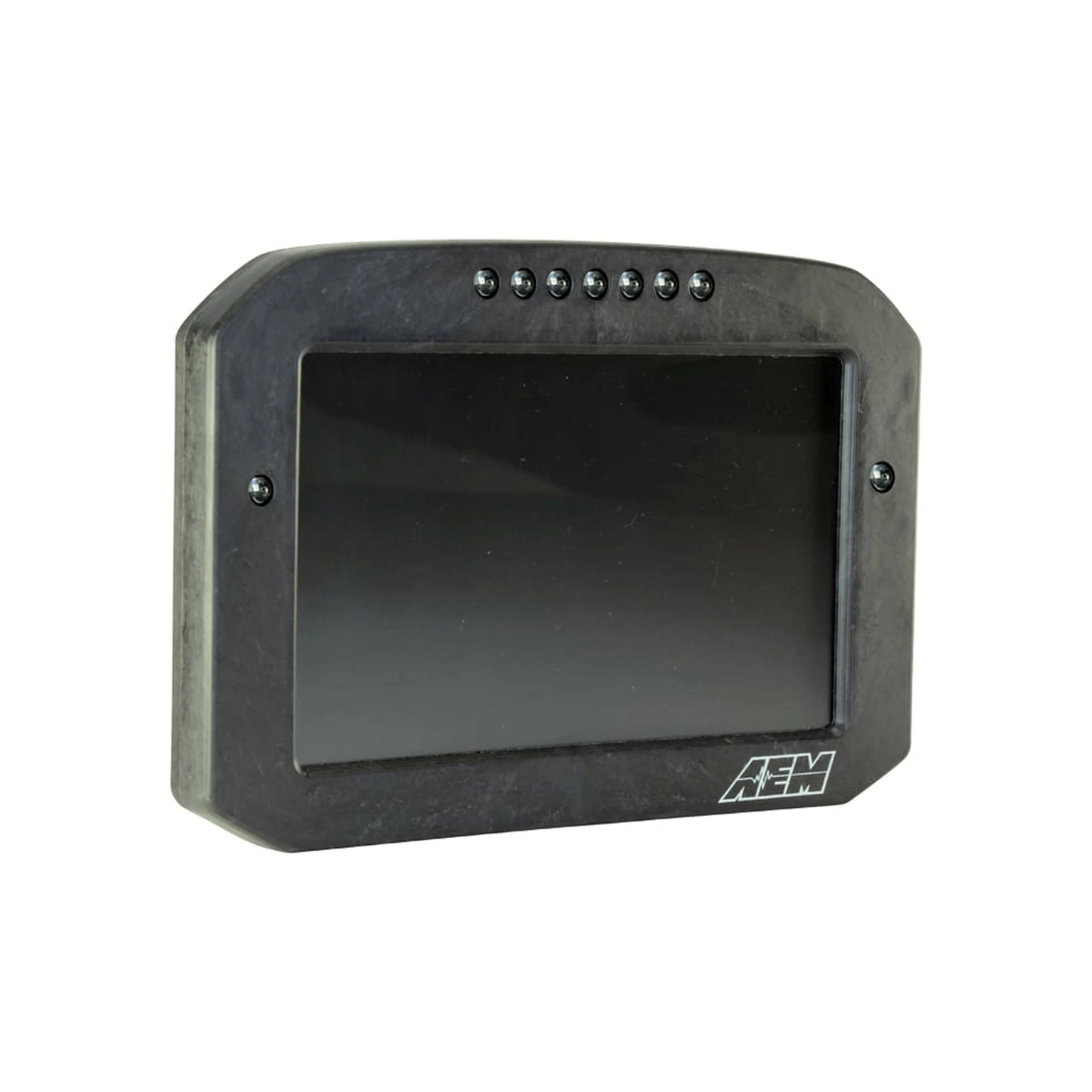 AEM Electronics CD-7FLG Carbon Logging & GPS-Enabled Flat Panel Digital Dash Display