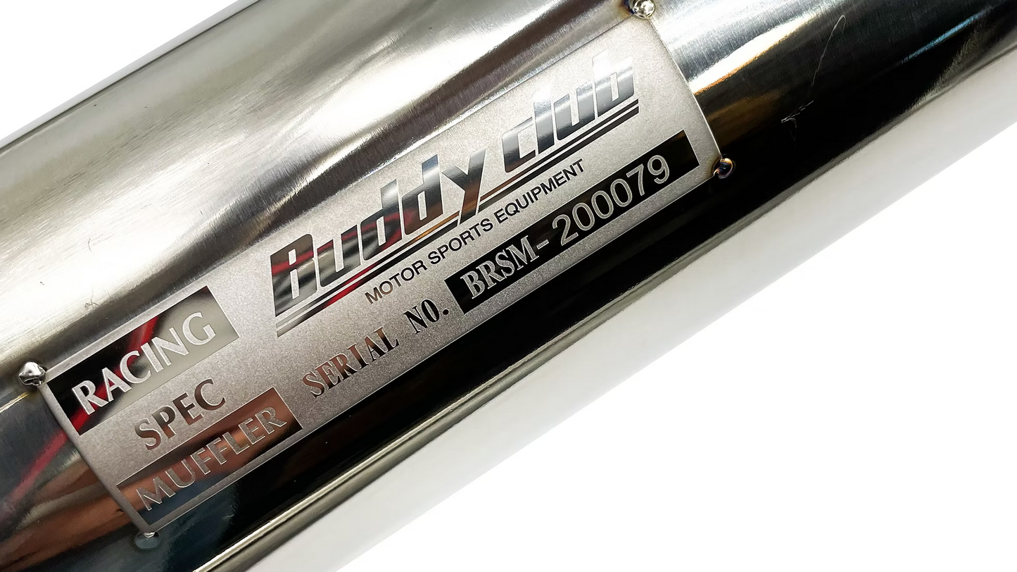 Buddy Club Spec II Exhaust (Honda Civic Hatchback [EG6] 92-00)