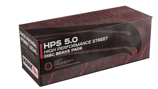 HAWK HPS 5.0 REAR BRAKE PADS (HONDA/ACURA)