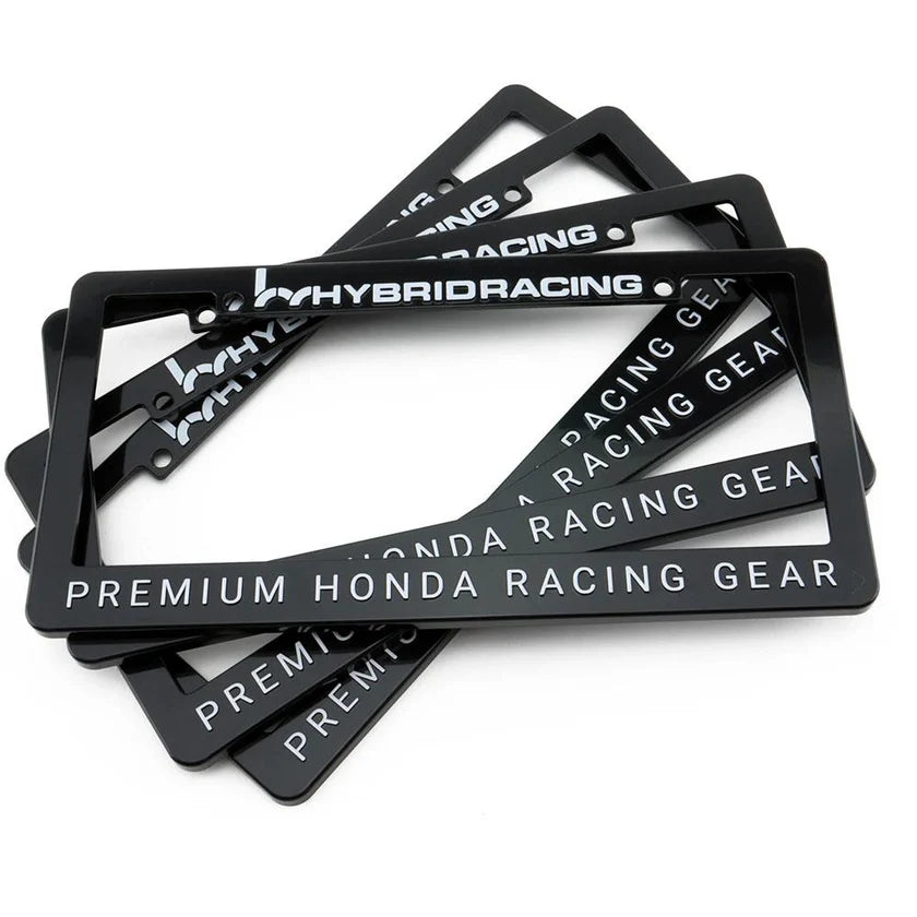 Hybrid Racing License Plate Frame